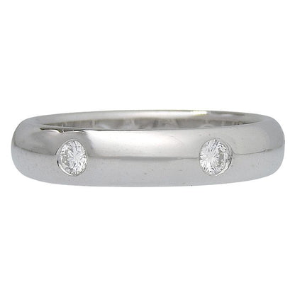 Cartier Stella 6P Diamond Ring 18K White Gold 750 White Gold Diamond #50