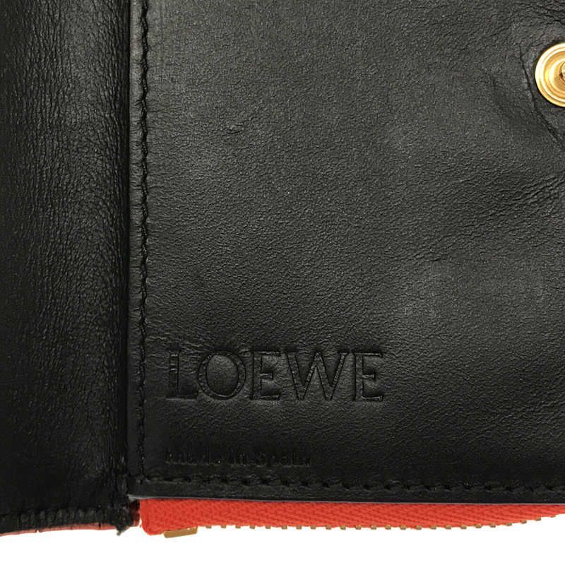 Loewe - Small ZIP Wallet Small Zip Wallet - Orange - Women's