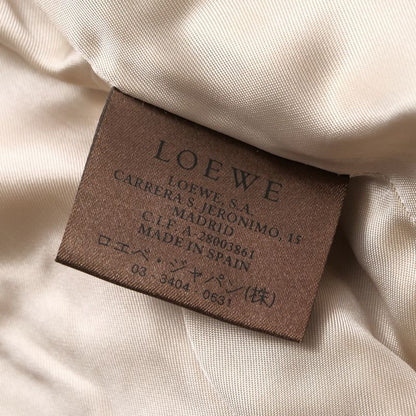Loewe Tailored Jacket Size 40 Lamb Nappaleather Genuine Leather Jacket Buleather