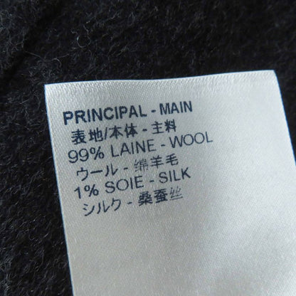 Louis Vuitton 20AW Wool Silk Monogram Sleeveless A-line Dress/dress Dark Grey