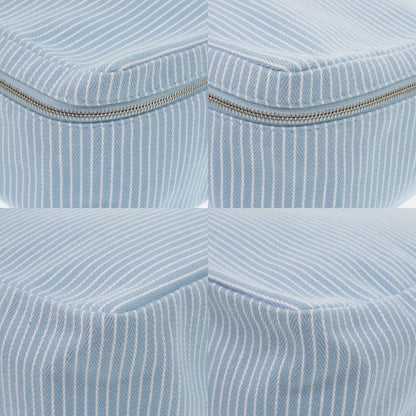Hermes Cabriole Togo Bag MM Cotton White Blue Water 1009 Pouch Hermes