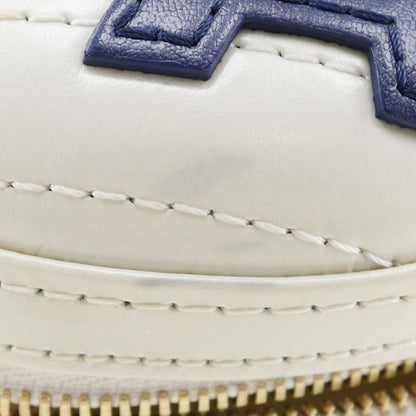 Chanel Chain Shoulder La Pausa Calf White Women's Shoulder Bag