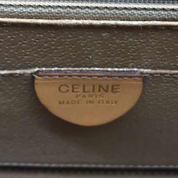 Celine Macadam Pattern Star Ball 2-Way Bag Crossbody Brown