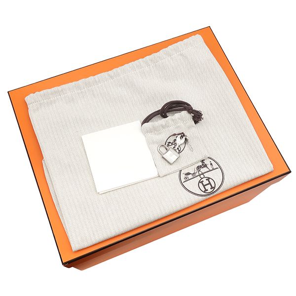 Hermes Handbag Picotin Lock MM Taurillon Clemence Black Silver Hardware Black K