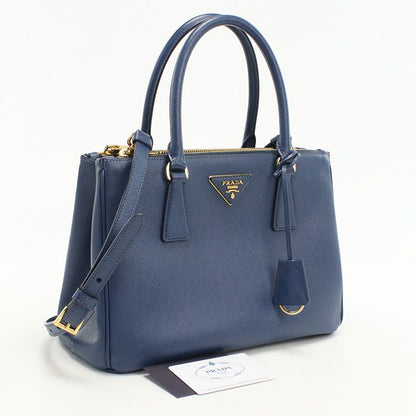 Prada 2WAY Galleria 1ba863 NZV F0016 Tote Bag Saffiano Leather Women
