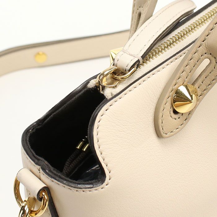 Fendi By The Way Medium Bugs Monster Eye 8bl124 A1FV Handbag Calf Womens