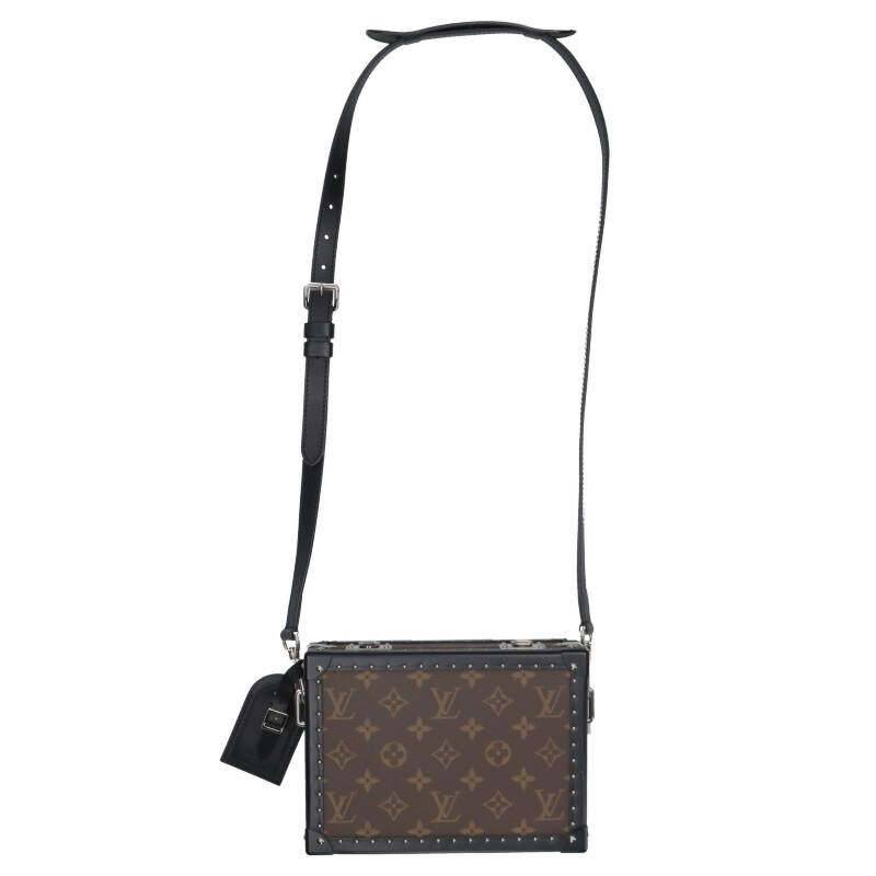 Louis Vuitton M20252 Clutch Box Monogram Shoulder Bag Men's