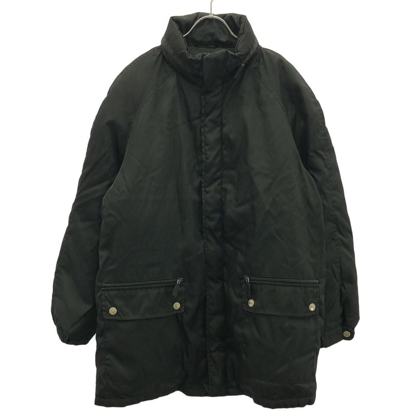 Prada Vintage Nylon Padded Half Coat Jacket Black S