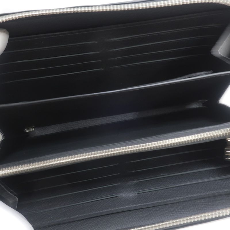 Louis Vuitton Long Wallet Taiga Zippi-xl Noir Black M44275 RFID