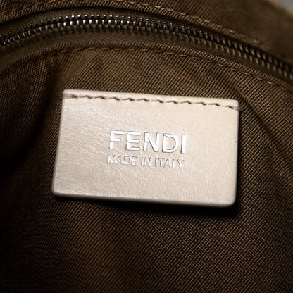 Fendi Handbag Zucchino PVC Mamma Bucket Chain Shoulder Mini Bag Shoulder Semi