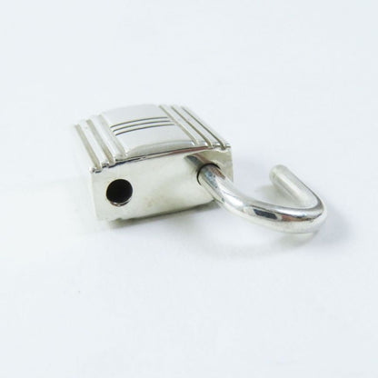 Hermes Ag925 Cadenas Chain Necklace/pendant Silver With Box And Case Weight