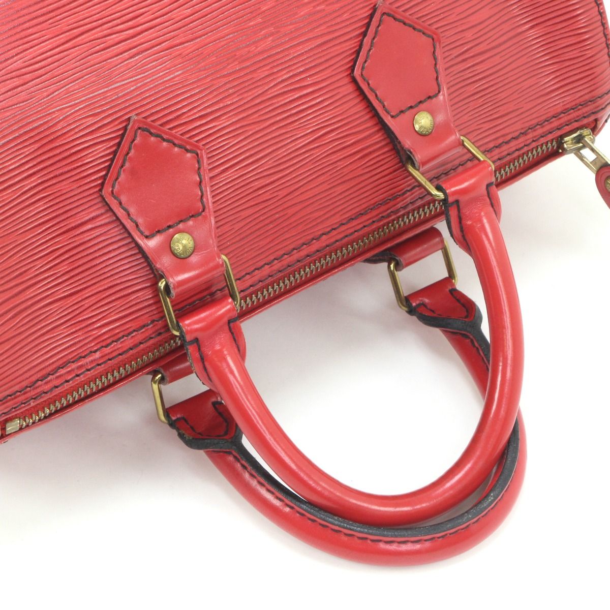 Louis Vuitton Epi Speedy 35 Handbag M42997 Red