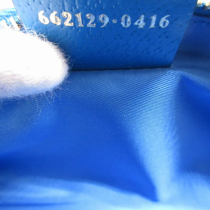 Gucci GG Supreme Beige Blue Donald Duck Disney Collaboration 662129 Pencil Case