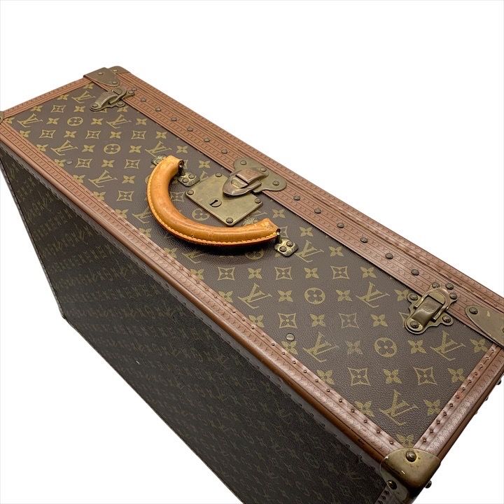 Louis Vuitton Monogram Alzer 65 Vintage Trunk Case 