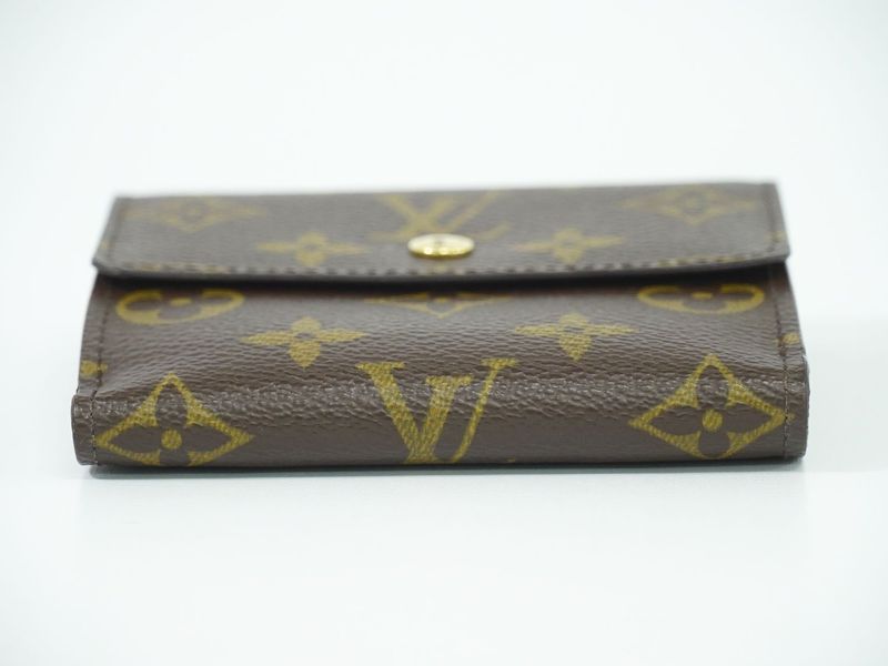 Authentic Louis Vuitton LV Porte Monebier Carte Cles Di Monogram Fold Wallet