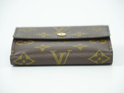Authentic Louis Vuitton LV Porte Monebier Carte Cles Di Monogram Fold Wallet