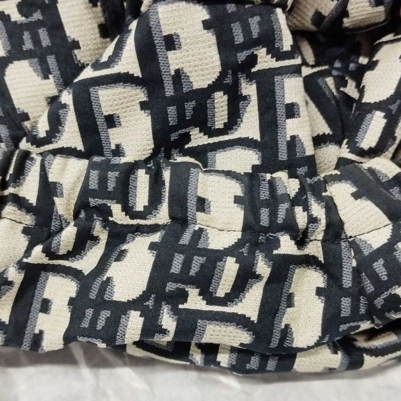 Christian DIOR | Oblique Technical Taffeta Jacquard Anorak Jacket BEE Embroidery