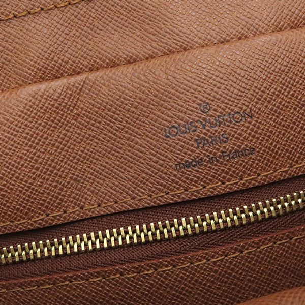 Louis Vuitton Shoulder Bag Nile Monogram Canvas Monogram Gold Hardware Brown