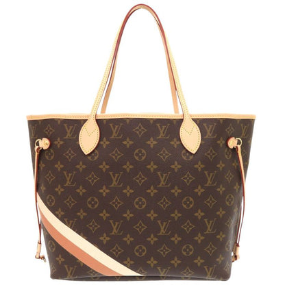 Louis Vuitton Current Neverfull MM Mon Monogram P01926 Tote Bag Camel Quartz LV