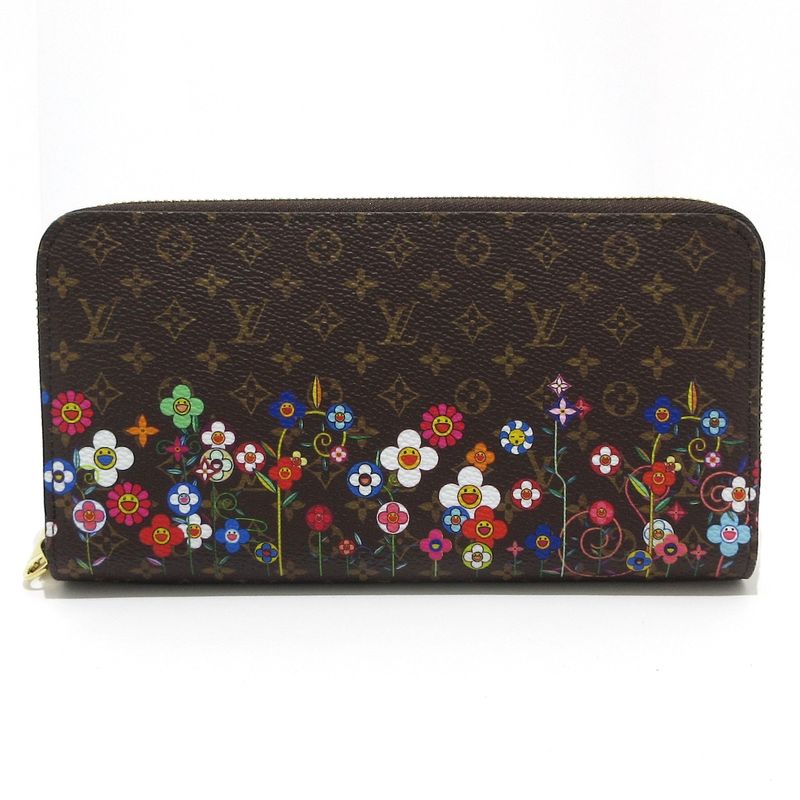 Louis Vuitton Long Wallet Character LV X TM Zippy Wallet M14162 Monogram X Pink