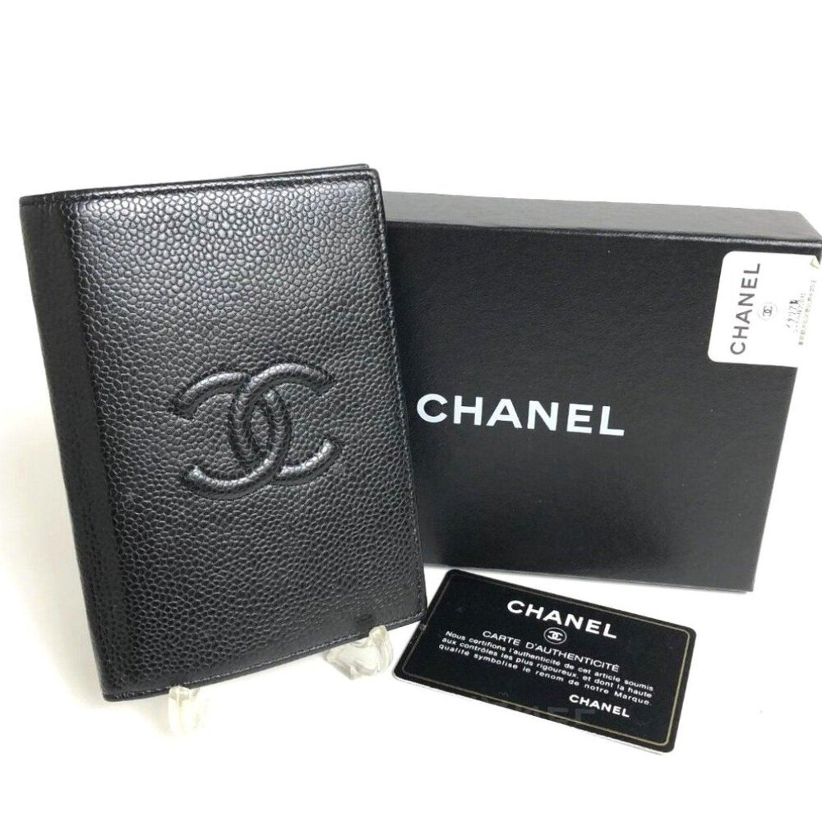 AUTHENTIC CHANEL agenda shops wallet