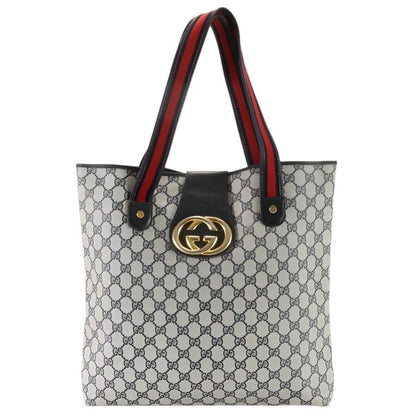 Authentic Gucci GG Marmont Sherry Large Tote Canvas Ophidia Shoulder Bag Handbag - The Reluxe