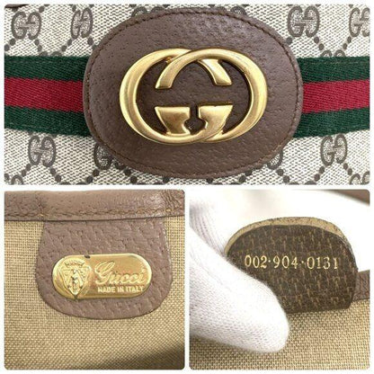 Authentic Gucci GG Marmont Sherry Large Tote Canvas Ophidia Shoulder Bag Handbag - The Reluxe