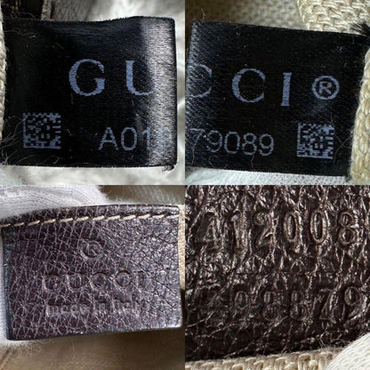 Authentic Gucci GG Sherry Bee Web Canvas Crossbody Bag Shoulder Bag Camera Bag - The Reluxe