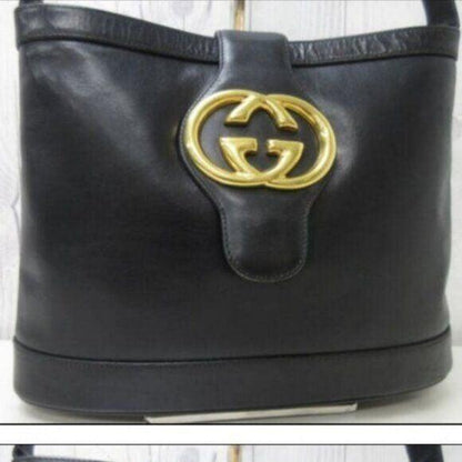 Authentic Gucci GG Sherry Ophidia Crossbody Shoulder Bucket Bag Messenger Tote - The Reluxe