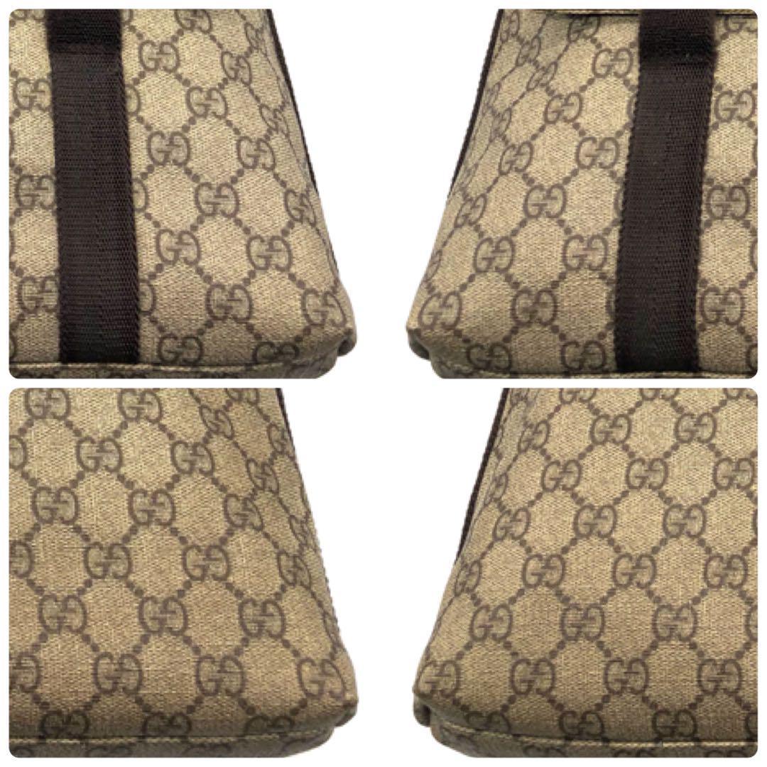 Authentic Gucci GG Supreme Web Canvas Sherry Messenger Bag Monogram Flap Tote - The Reluxe