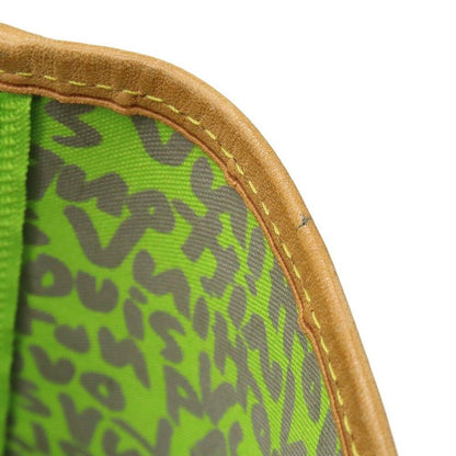 Authentic Louis Vuitton Graffiti Neverfull GM Tote Monogram Shoulder Bag Green - The Reluxe