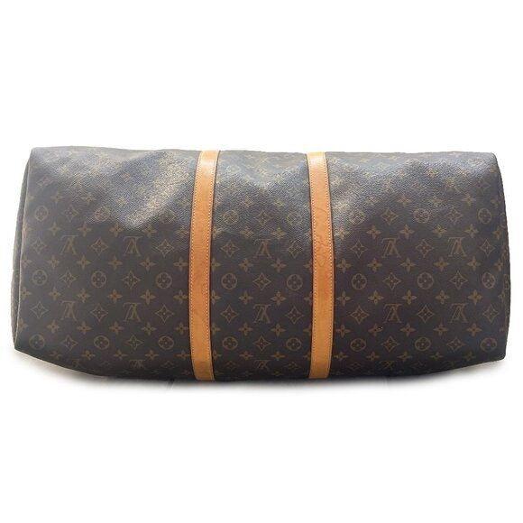 Authentic Louis Vuitton Keepall 60 Bandoulière Monogram Boston Travel Bag Duffle - The Reluxe