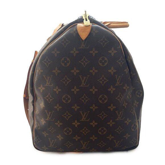 Authentic Louis Vuitton Keepall 60 Bandoulière Monogram Boston Travel Bag Duffle - The Reluxe