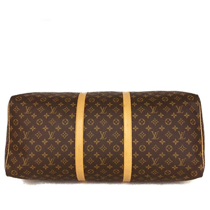 Authentic Louis Vuitton Keepall 60 Bandoulière Monogram Boston Travel Bag Duffle - The Reluxe