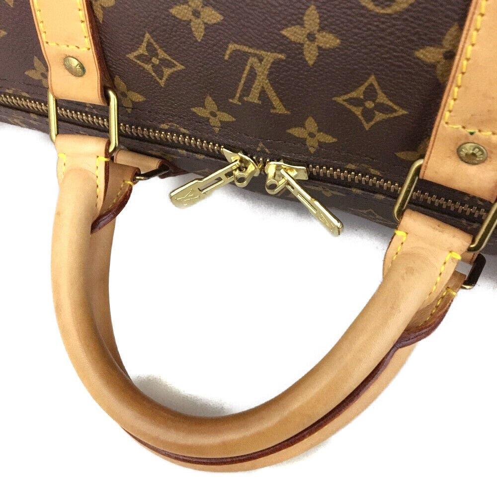 Authentic Louis Vuitton Keepall 60 Bandoulière Monogram Boston Travel Bag Duffle - The Reluxe