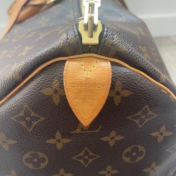 Authentic Louis Vuitton Keepall 60 Bandoulière Monogram Boston Travel Bag Duffle - The Reluxe