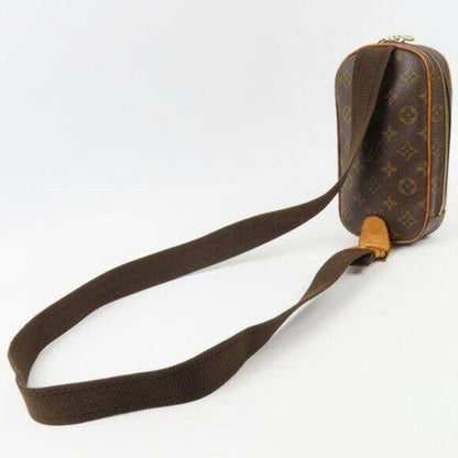 Authentic Louis Vuitton Monogram Gange Pochette Crossbody Bag Bum Shoulder Waist - The Reluxe