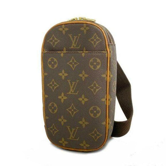 Authentic Louis Vuitton Monogram Gange Pochette Crossbody Bag Bum Shoulder Waist - The Reluxe