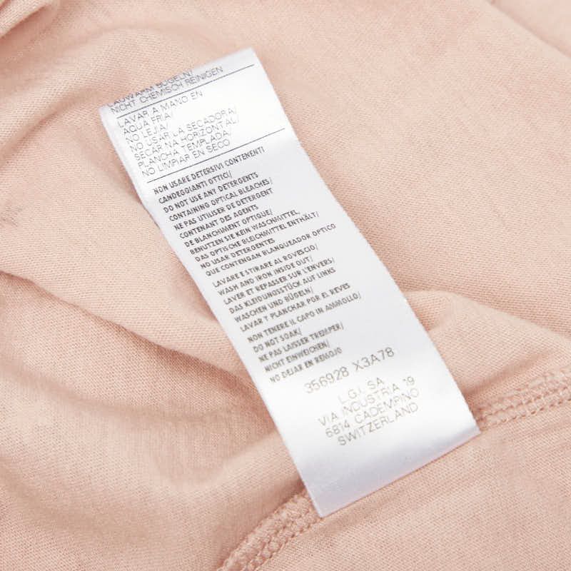 Gucci Star Print V-neck Short Sleeve T-shirt Size: 8 Pink Multicolor Cotton