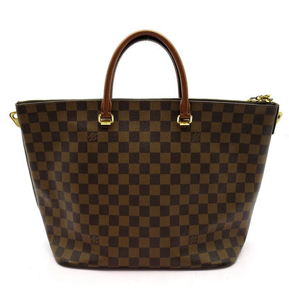Louis Vuitton Belmont N63169 Damier Women's Tote Bag Brown Excellent Condition