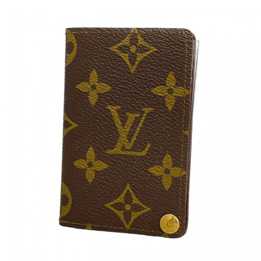 Louis Vuitton Card Case Monogram Porte Cult Cles Diplession M60937 Brown Men