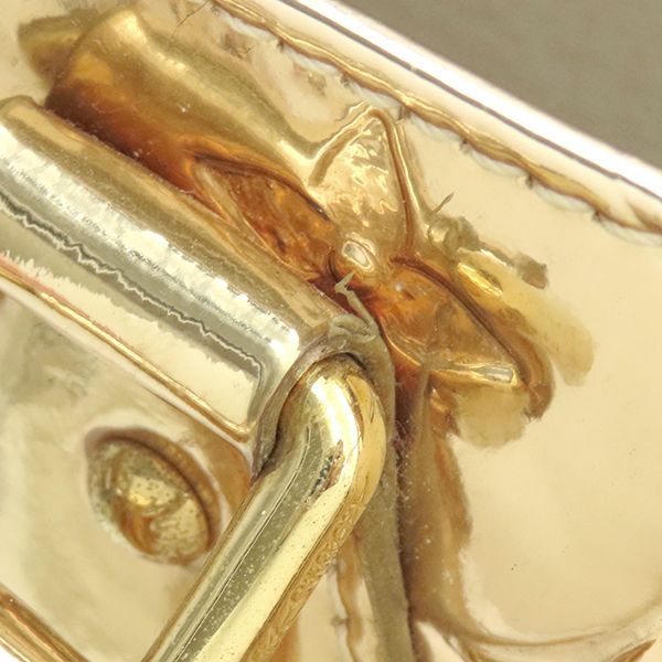 Louis Vuitton Tote Bag Sac Pla Mirror Vinyl Dre Gold Hardware Gold M40268