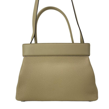 Hermes Handbag Medor Beige Marfa Silver Hardware /2way