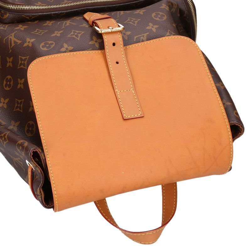 Louis Vuitton M44658 Trio Backpack Coated Canvas Monogram Backpack Men's
