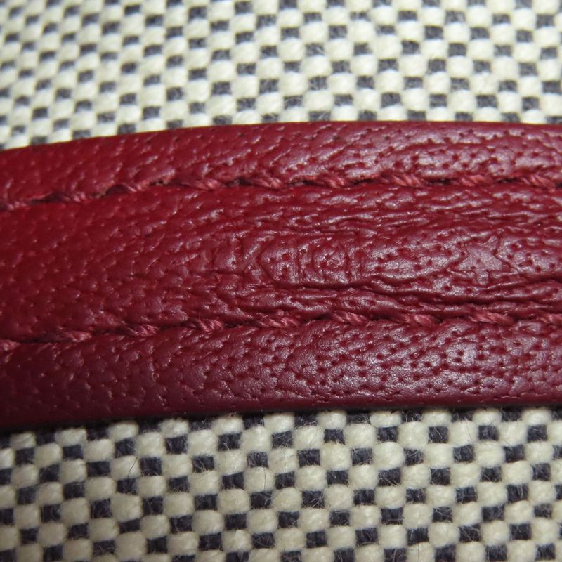 Hermes Garden Party TPM Handbag Canvas Ladies