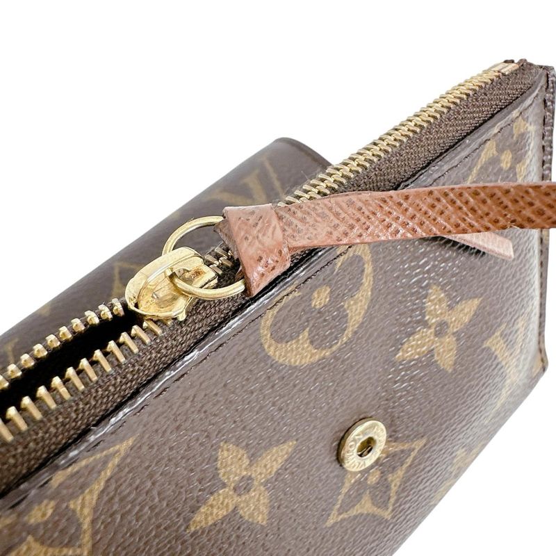 Louis Vuitton M62472 Monogram Trifold Wallet Portefeuille Victorine Trifold