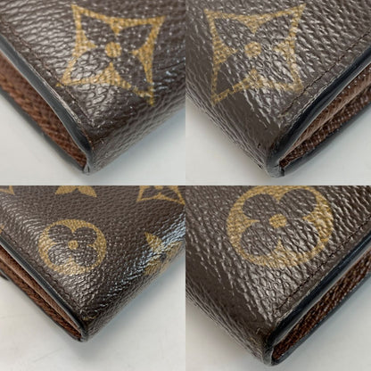 Louis Vuitton Monogram Portefeuille Sarah M61734 Bifold Wallet Leather