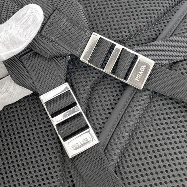 Prada Backpack Black NERO Tessuto 2vz048 Excellent Condition