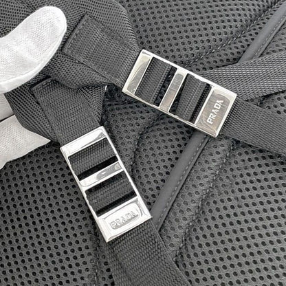 Prada Backpack Black NERO Tessuto 2vz048 Excellent Condition