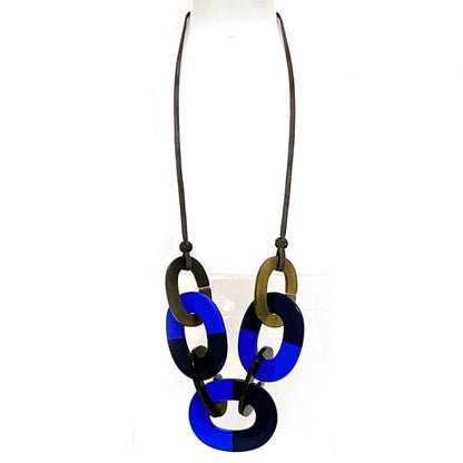 Hermes Necklace Caramba Lacquer Chain Beige